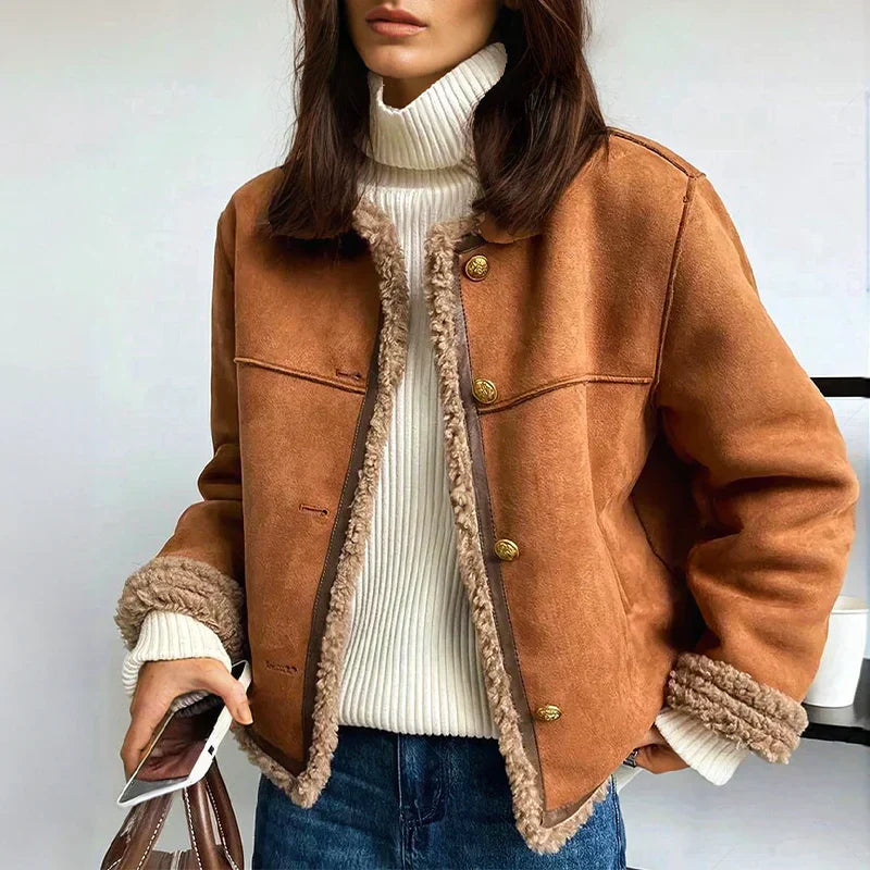 Ferlora™ | Buttoned Jacket for Timeless Everyday Elegance