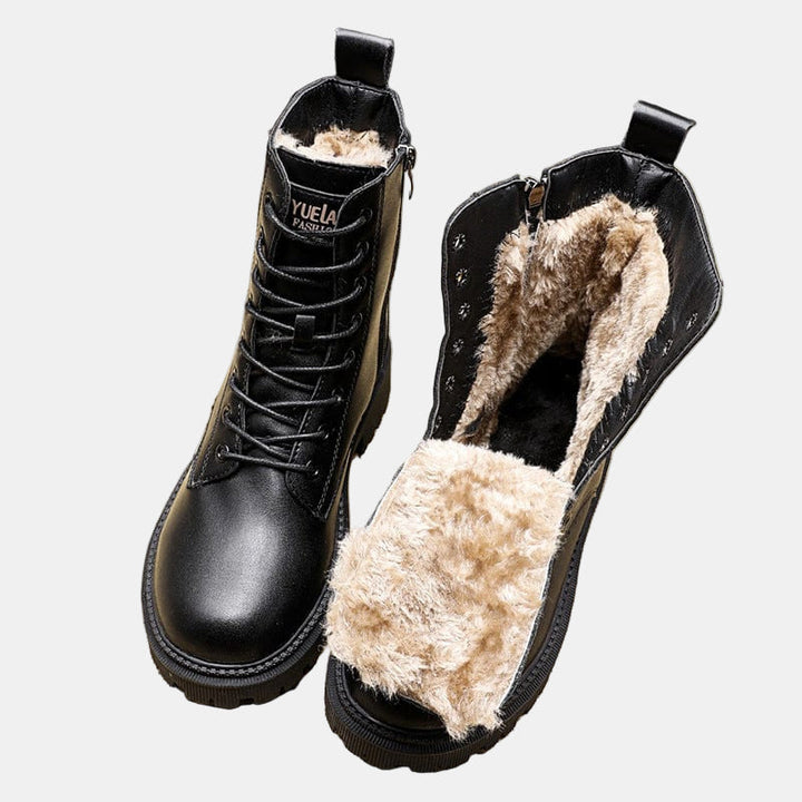 Alexis™ - Square Heel Ankle Boots