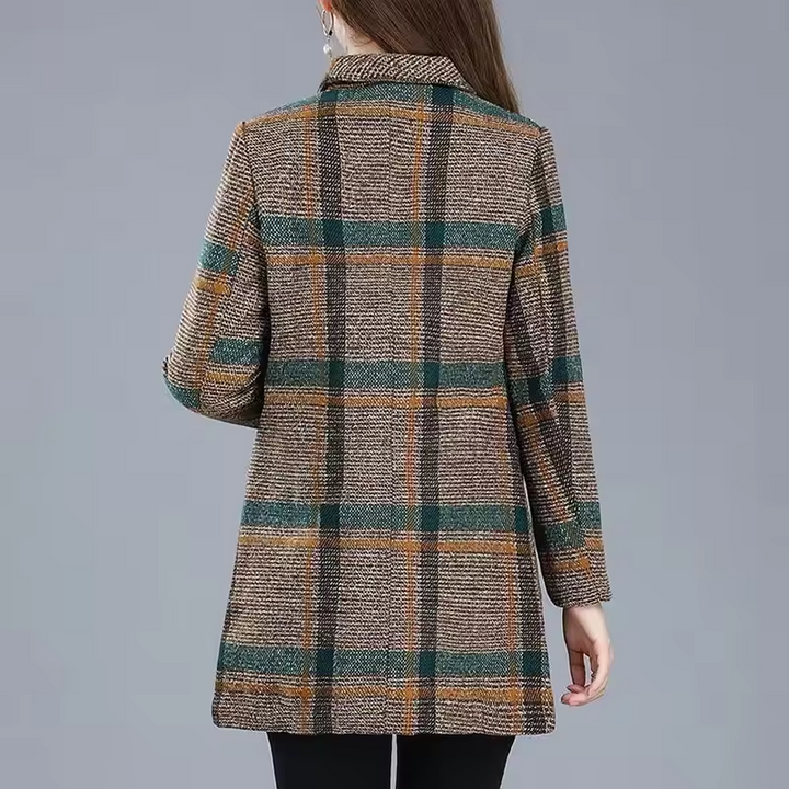 Aubrey™ - Elegant Plaid Blazer - Ferlora