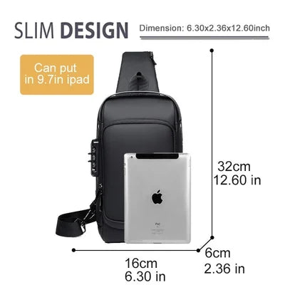 Ferlora™ | New Design Crossbody SideBag Anti-Theft with Charger