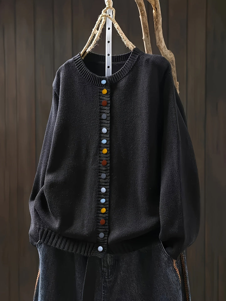 Ferlora™ | Elegant Cardigan for All-Day Comfort