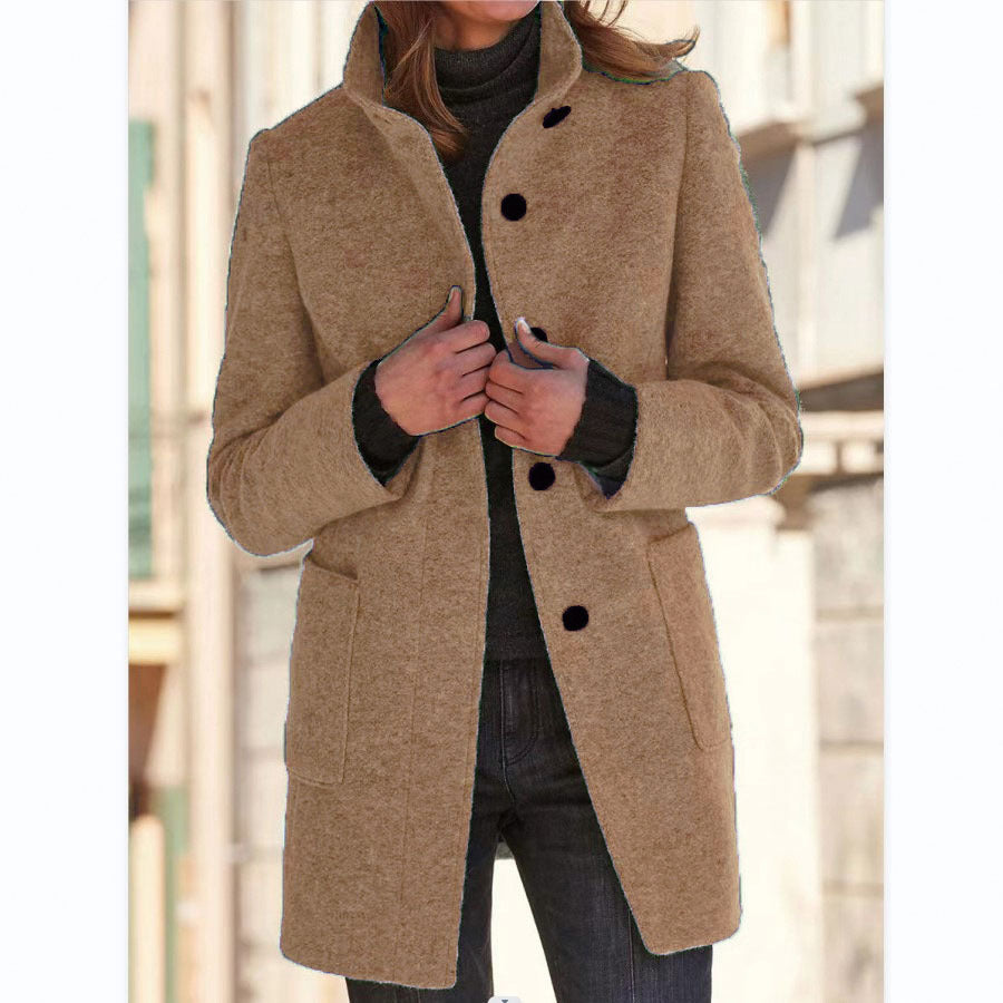 Ferlora™ | Cozy Mid-Length Everyday Coat