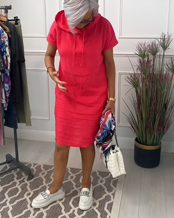 Ferlora™ | Relaxed Hoodie Dress