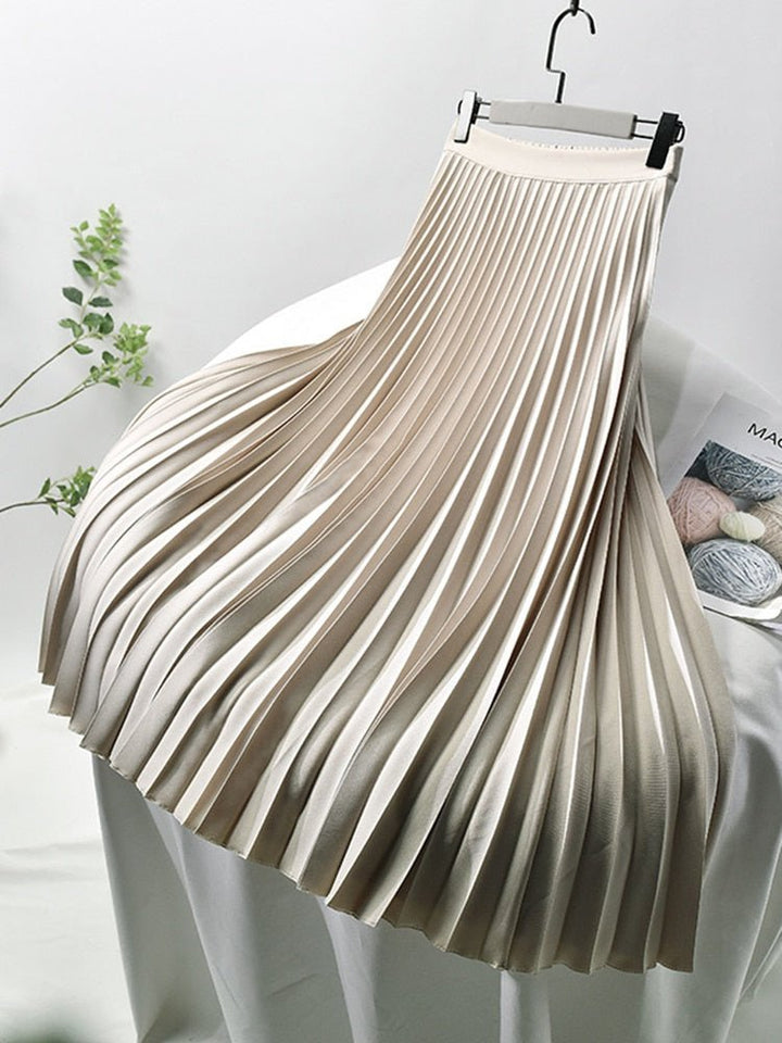 Ferlora™ | Daleyza Pleated Skirt – High Waist Grace - Ferlora