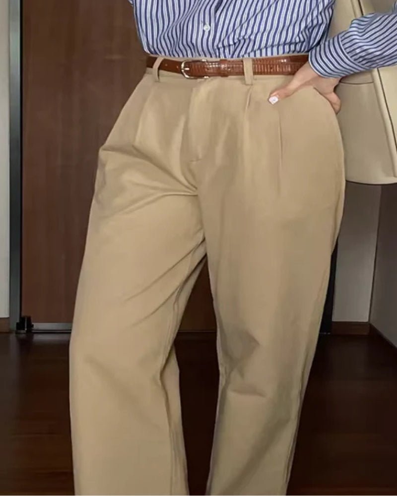 Ferlora™ | Emilia Classic Capri Trousers - Ferlora