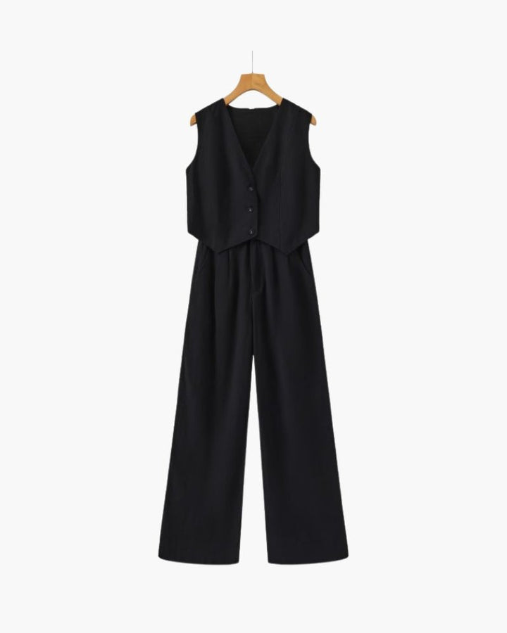 Ferlora™ | Gabriela Breezy Linen Co-Ord Set - Ferlora