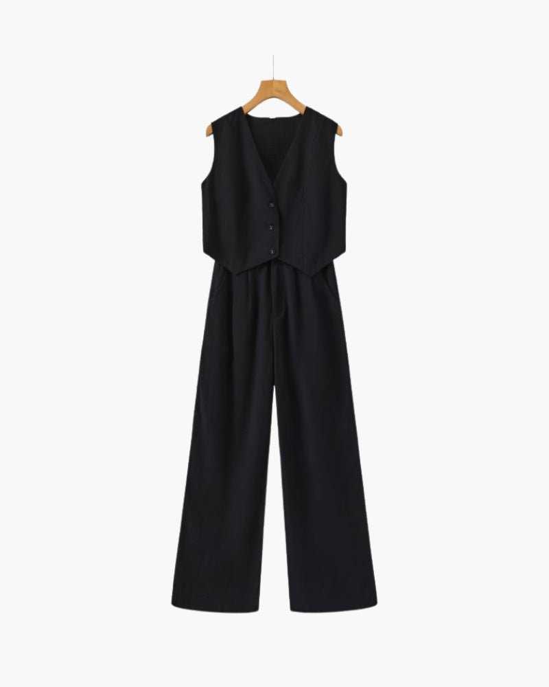 Ferlora™ | Gabriela Breezy Linen Co-Ord Set - Ferlora