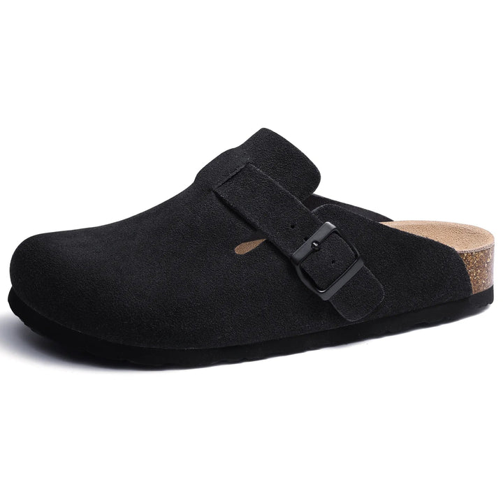 Ferlora™ | Isabella Arch-Support Suede Clog - Ferlora
