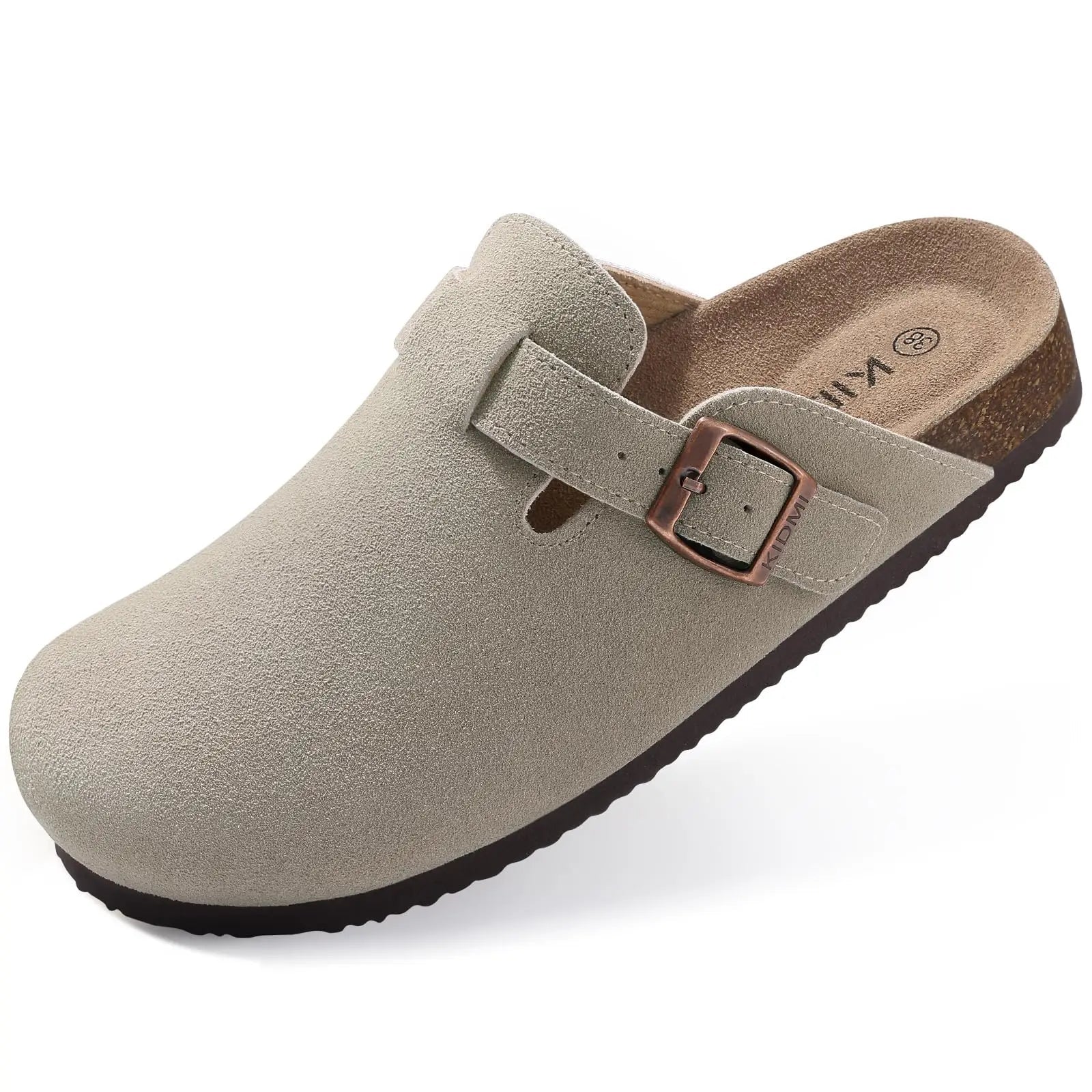 Ferlora™ | Isabella Arch-Support Suede Clog - Ferlora