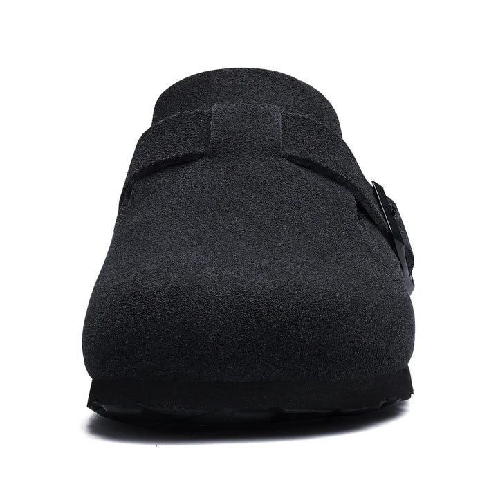 Ferlora™ | Isabella Arch-Support Suede Clog - Ferlora