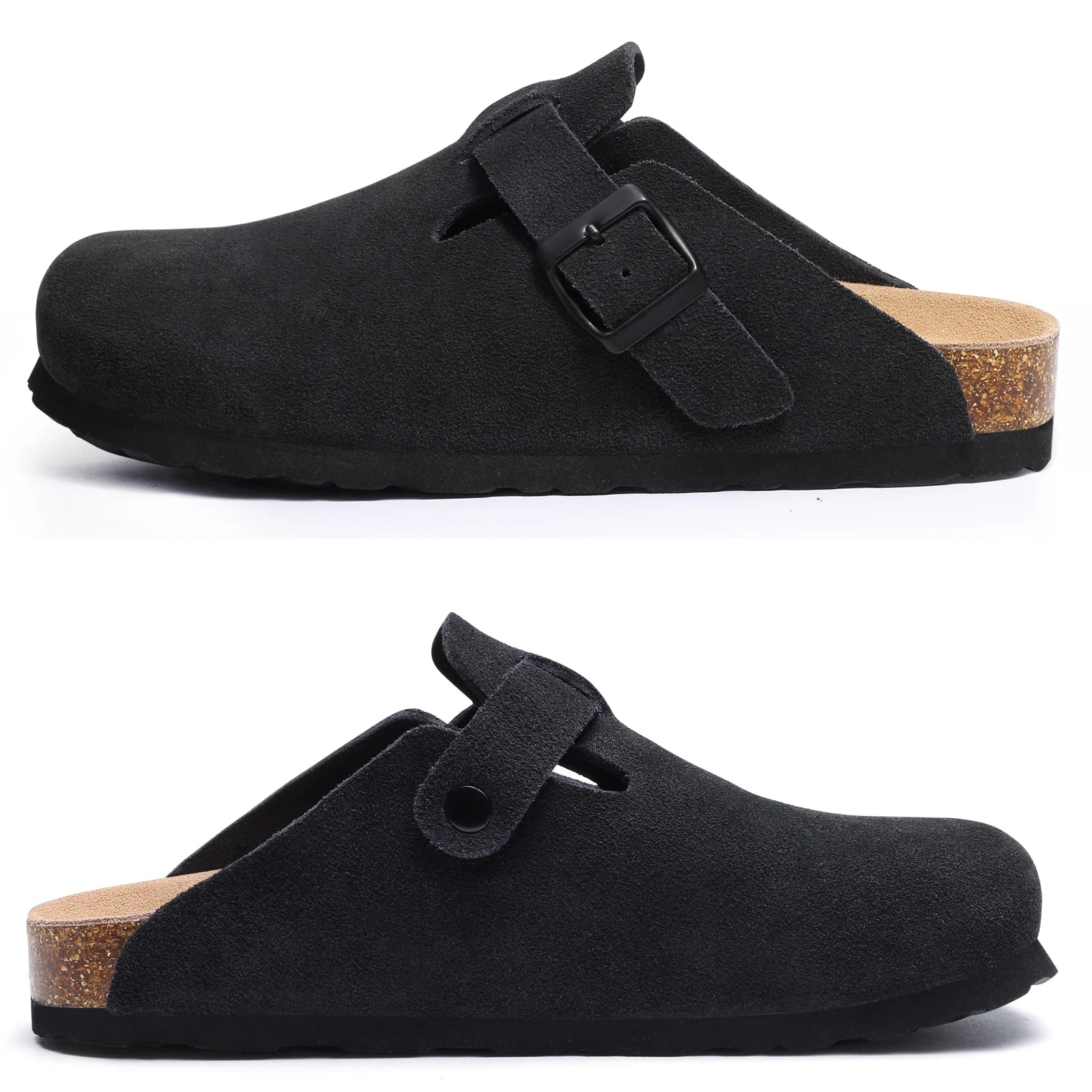 Ferlora™ | Isabella Arch-Support Suede Clog - Ferlora