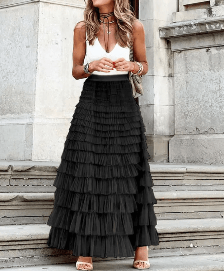Ferlora™ | Isabelle Tulle Skirt – Timeless Elegance - Ferlora