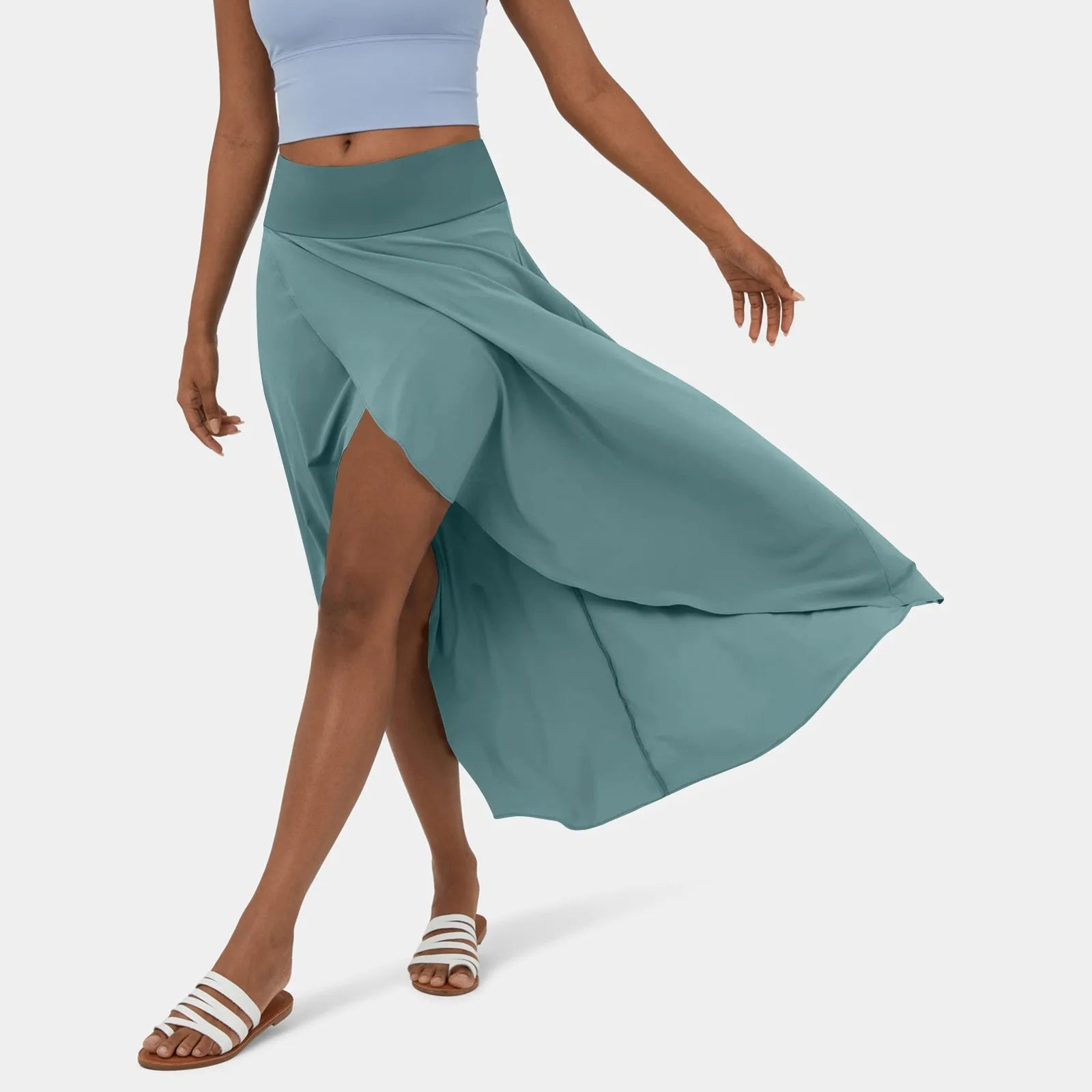 Ferlora™ | Juliette Flowy Midi Skirt - Ferlora