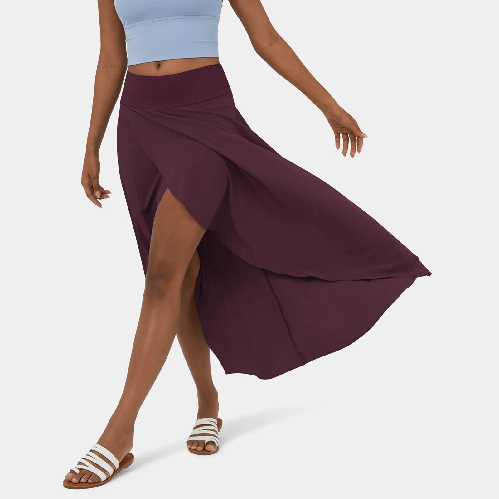 Ferlora™ | Juliette Flowy Midi Skirt - Ferlora