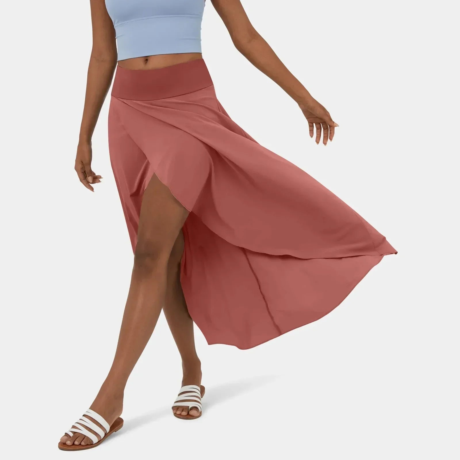 Ferlora™ | Juliette Flowy Midi Skirt - Ferlora
