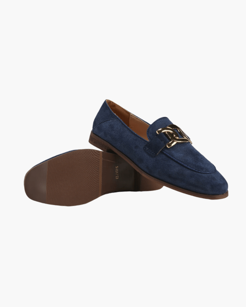 Ferlora™ | Marina Heritage Suede Loafers - Ferlora