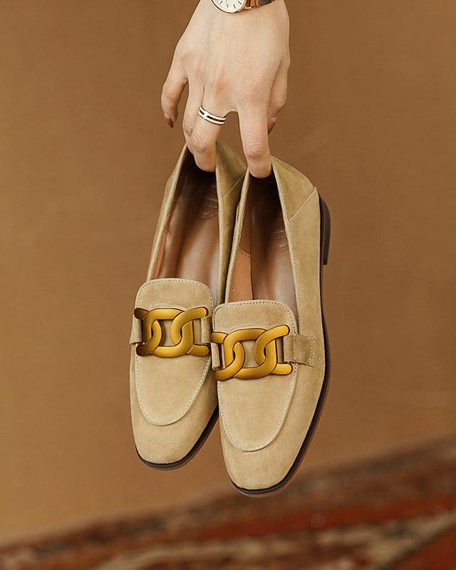 Ferlora™ | Marina Heritage Suede Loafers - Ferlora