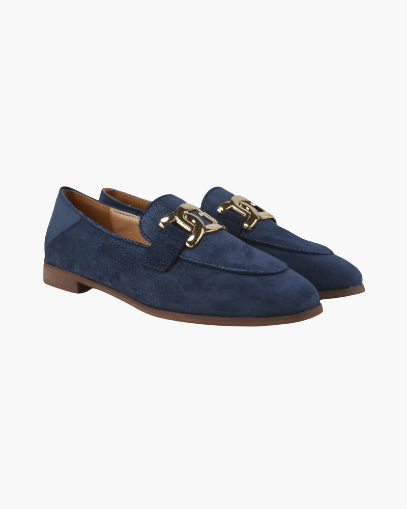 Ferlora™ | Marina Heritage Suede Loafers - Ferlora