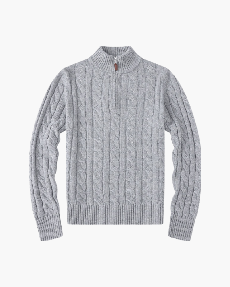 Ferlora™ | Sofía CloudSoft Half-Zip Sweater - Ferlora
