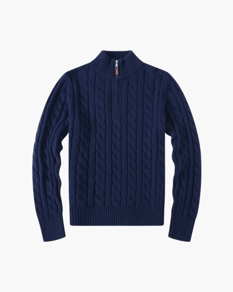 Ferlora™ | Sofía CloudSoft Half-Zip Sweater - Ferlora