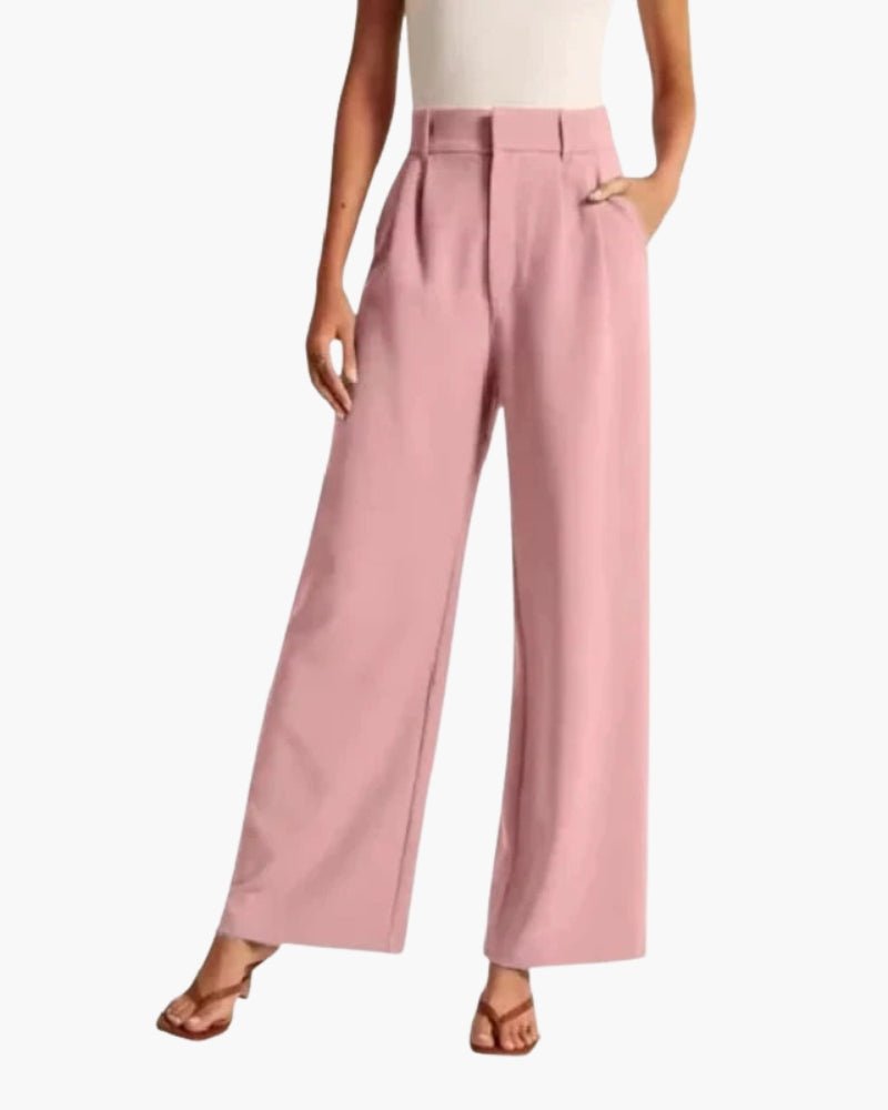 Ferlora™ | Valeria Sculpt Wide-Leg Trousers - Ferlora