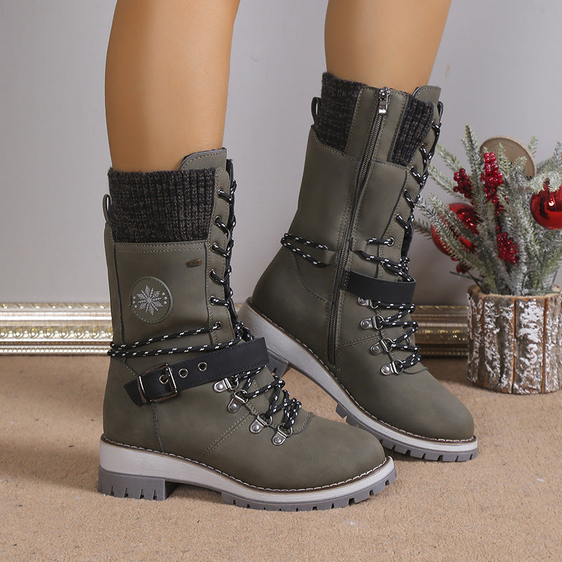 Myla™ – Knee-High Boots for Confident Winter Adventures