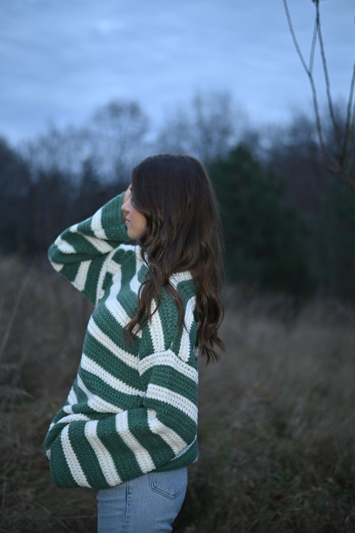 Ferlora™ | Striped Pullover Sweater