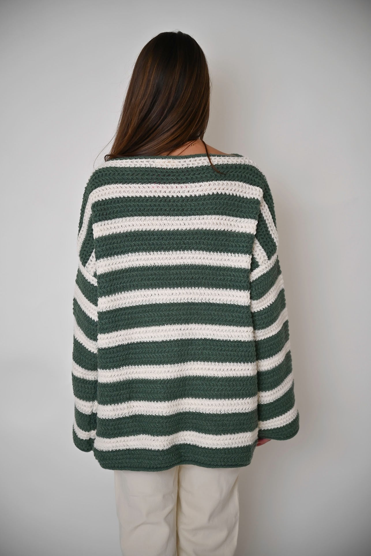 Ferlora™ | Striped Pullover Sweater