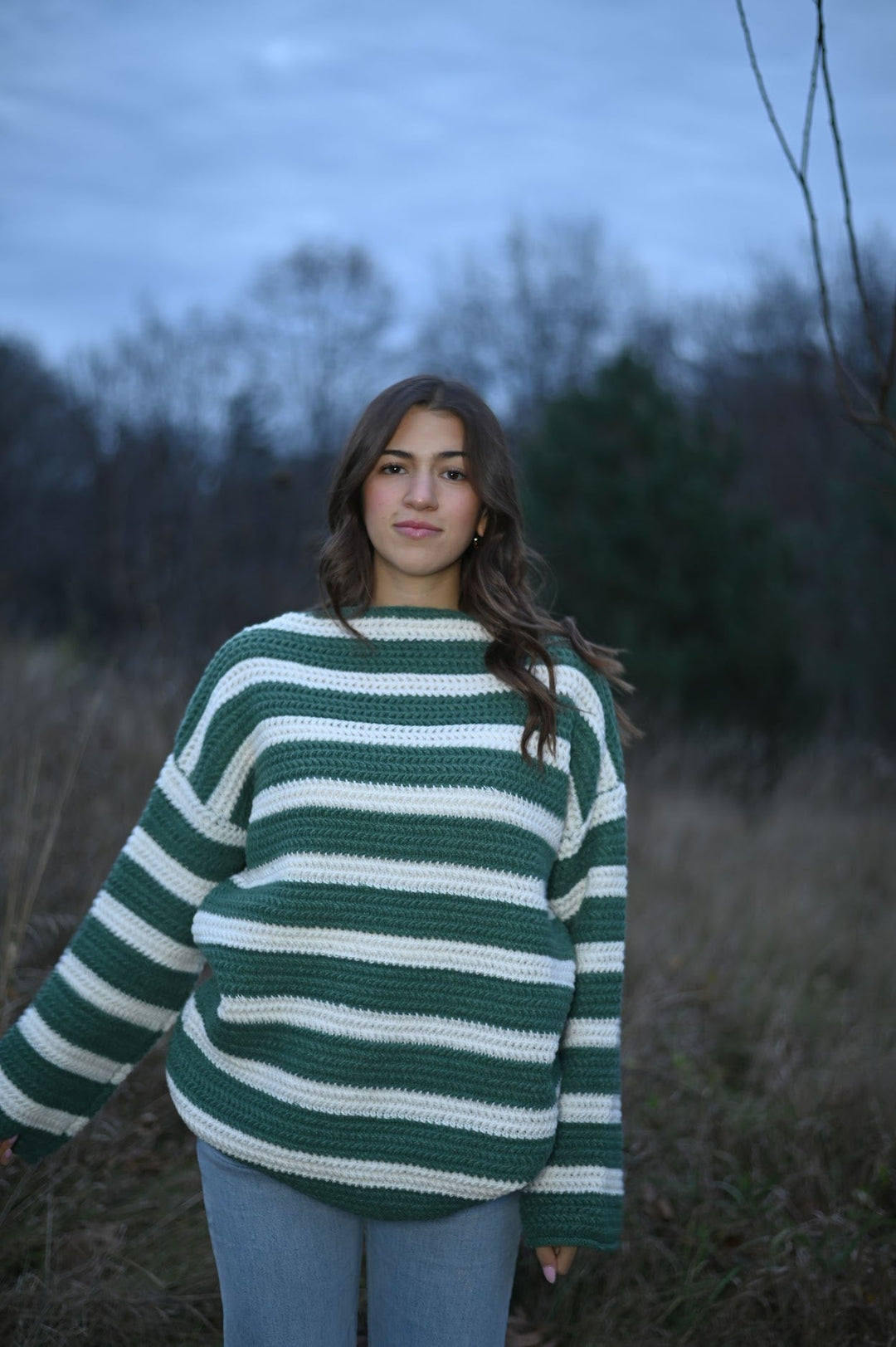 Ferlora™ | Striped Pullover Sweater