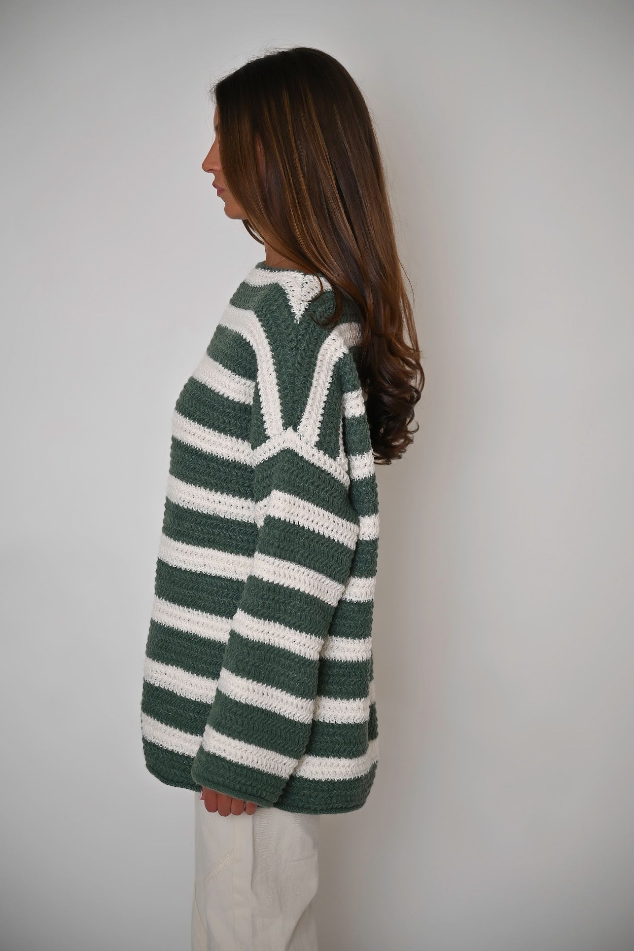 Ferlora™ | Striped Pullover Sweater