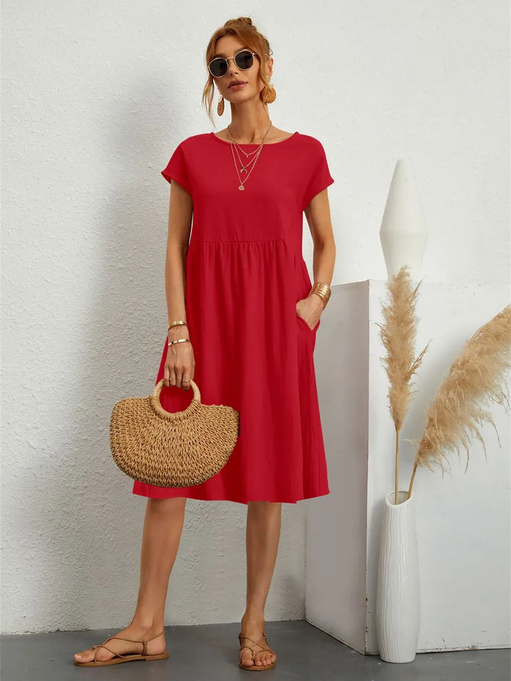 Ferlora™ | Casual Pocket Dress