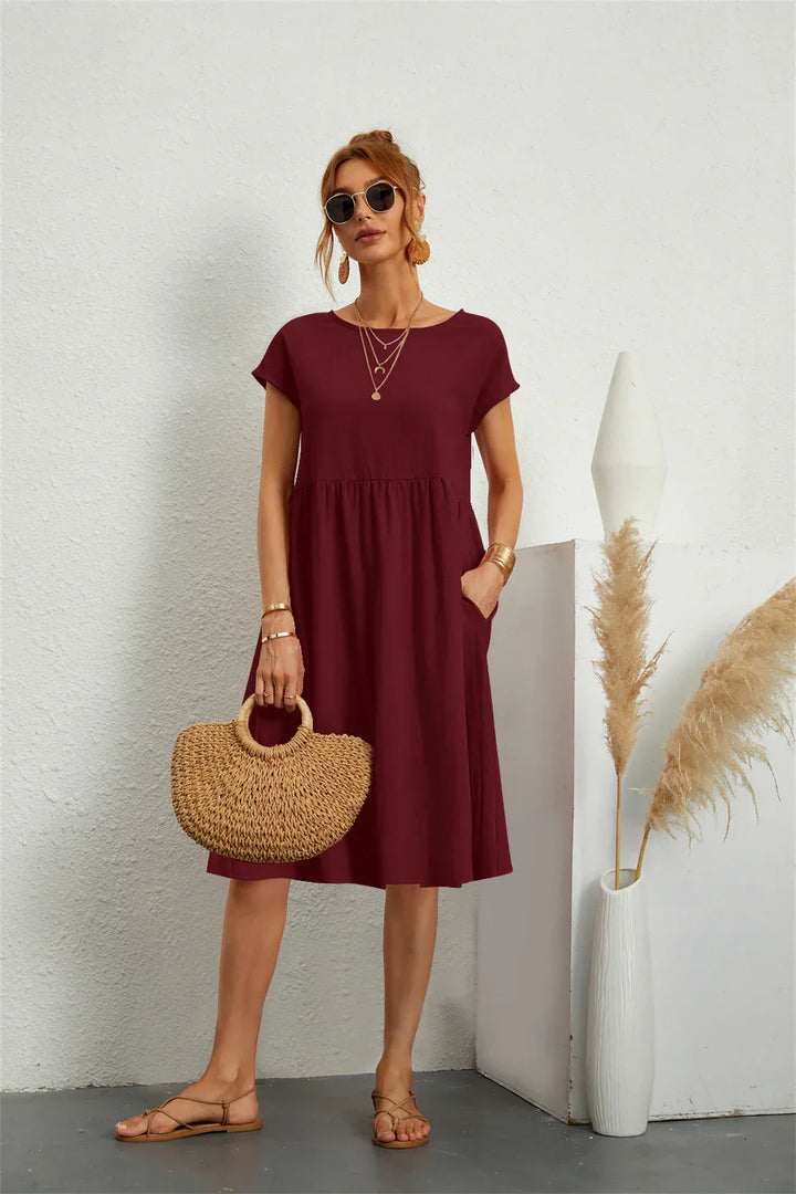 Ferlora™ | Casual Pocket Dress
