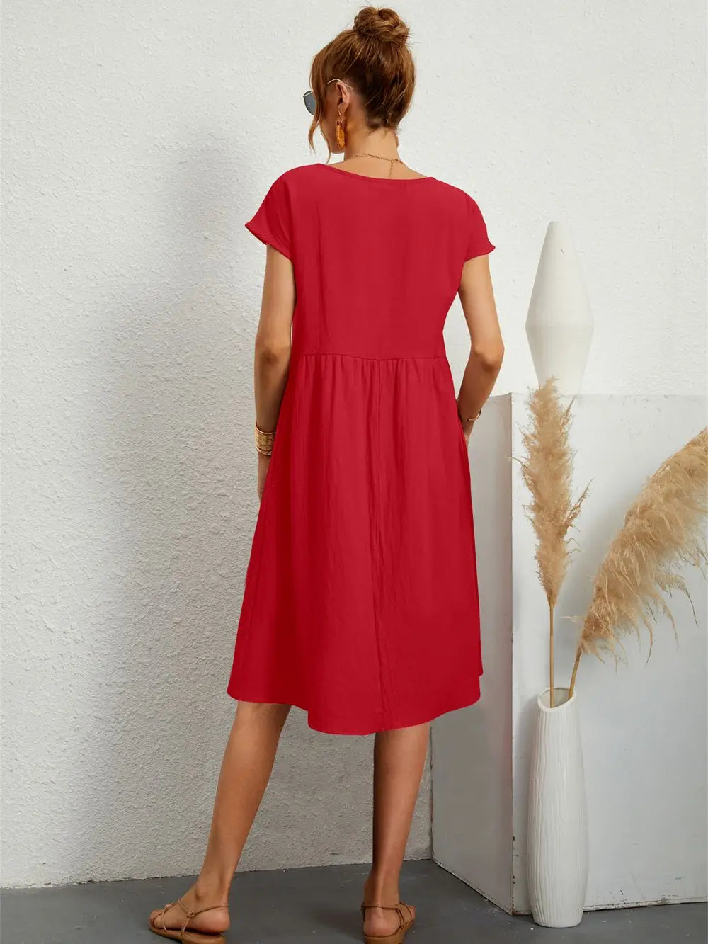Ferlora™ | Casual Pocket Dress