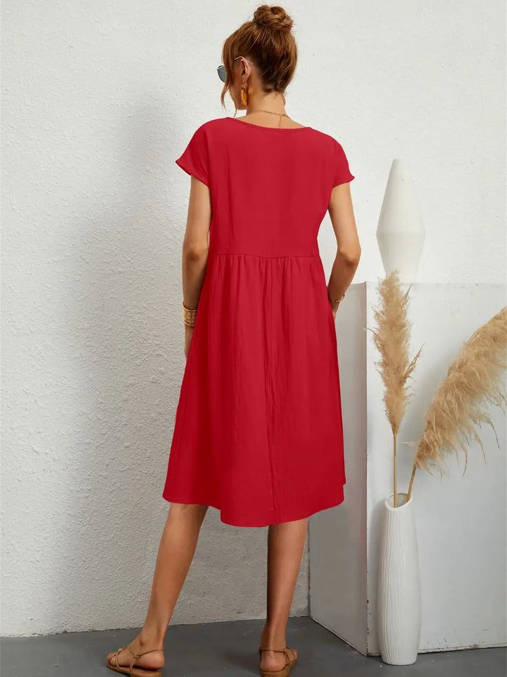 Ferlora™ | Casual Pocket Dress