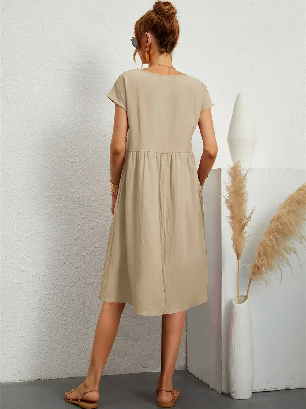 Ferlora™ | Casual Pocket Dress
