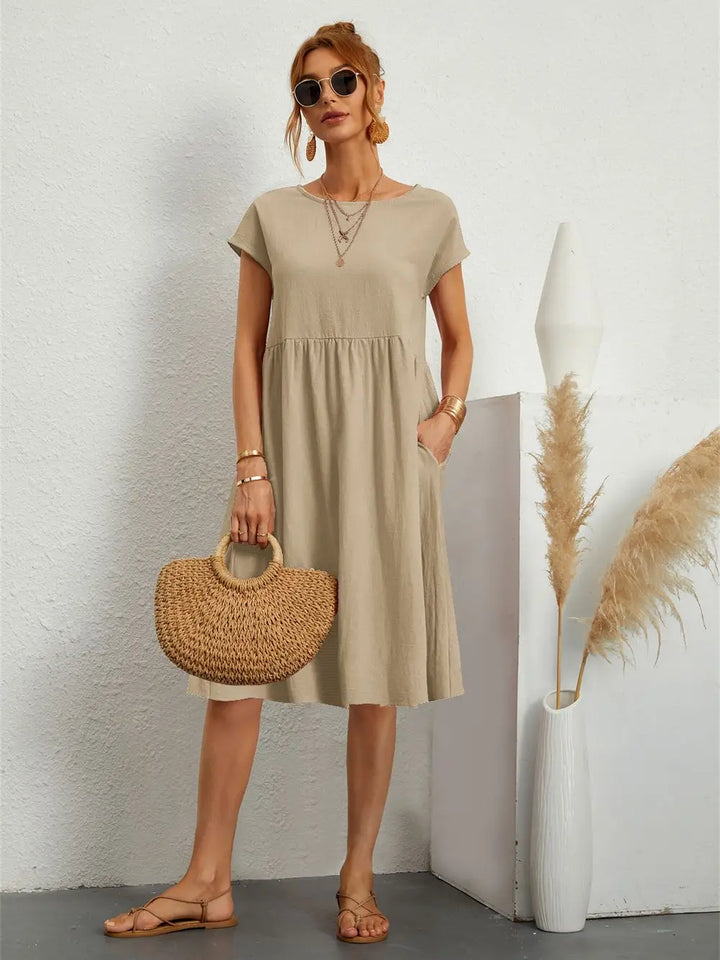 Ferlora™ | Casual Pocket Dress