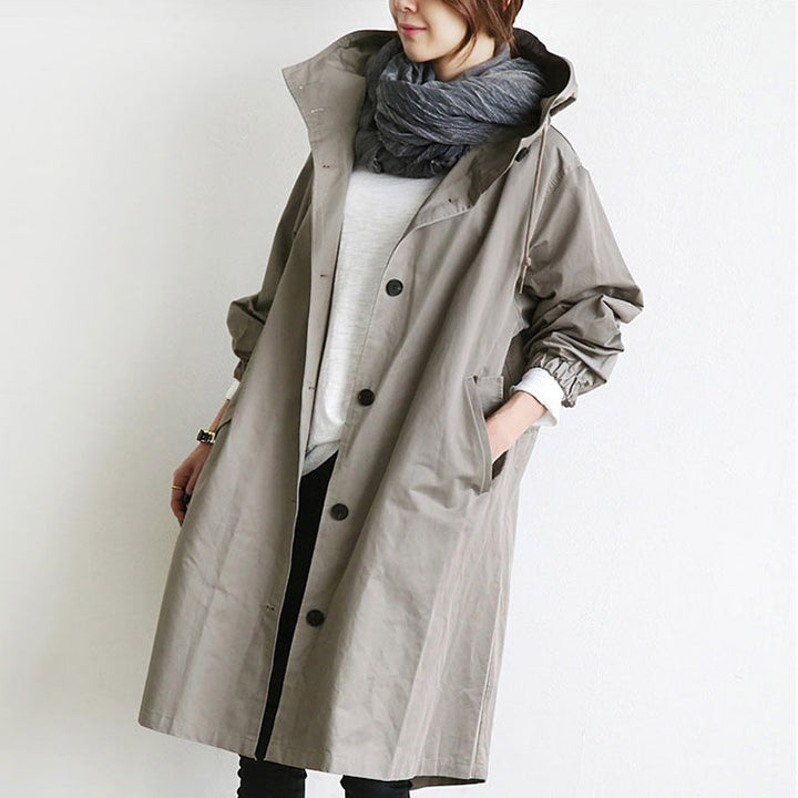 Ferlora™ | Hooded Trench Coat