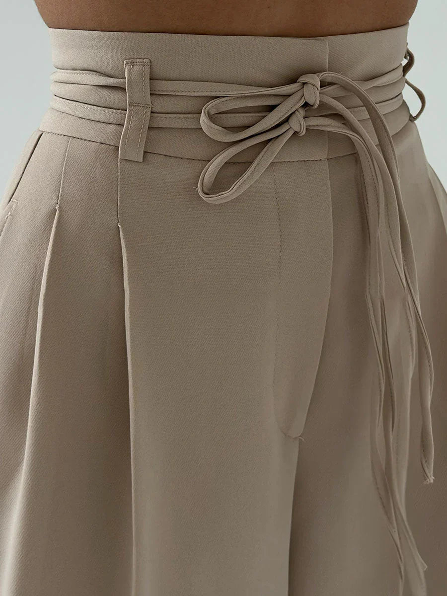 Ferlora™ | Brit & Boho™ Jade Wide-Leg Pants