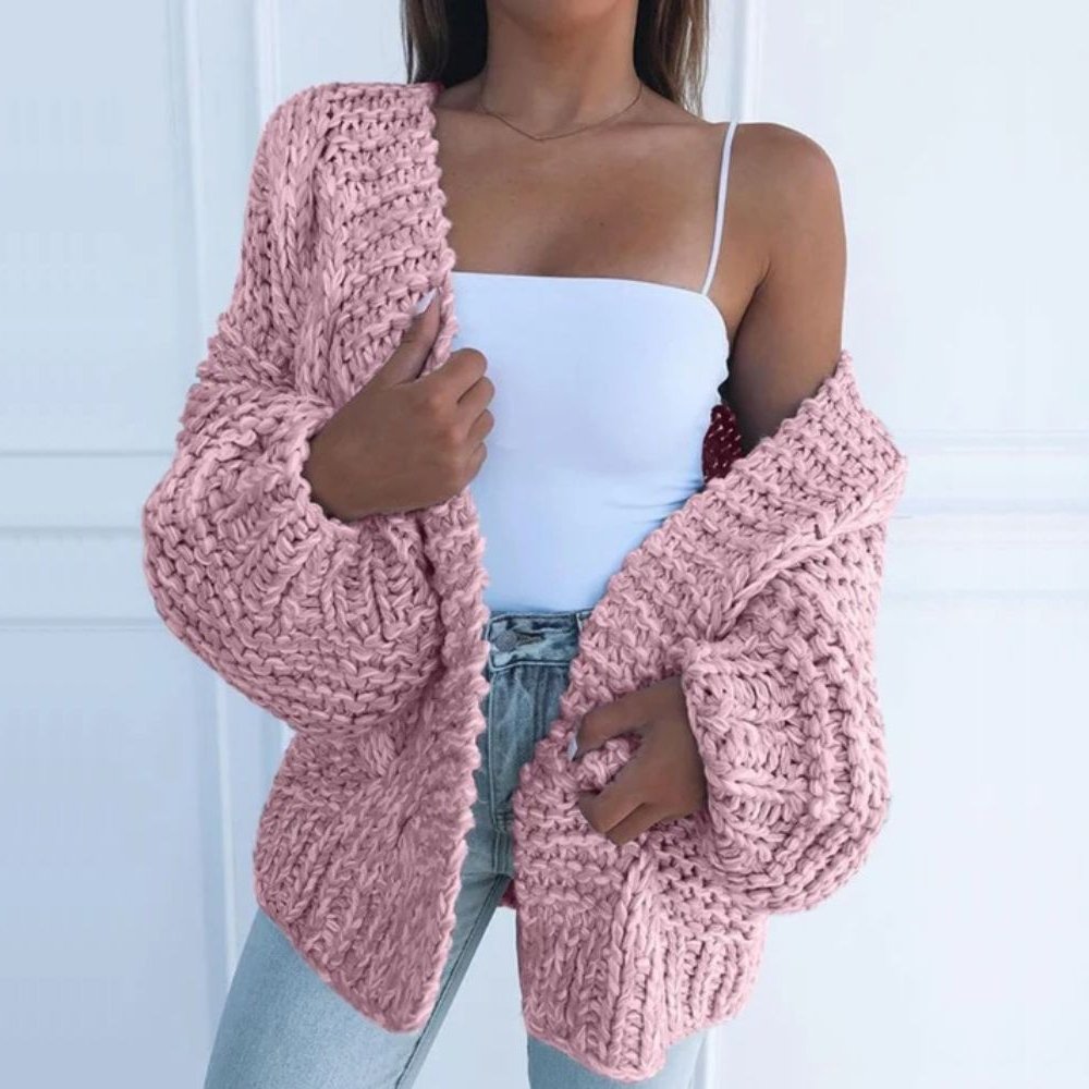 Ferlora™ | – Relaxed Cardigan for Effortless Cozy Elegance