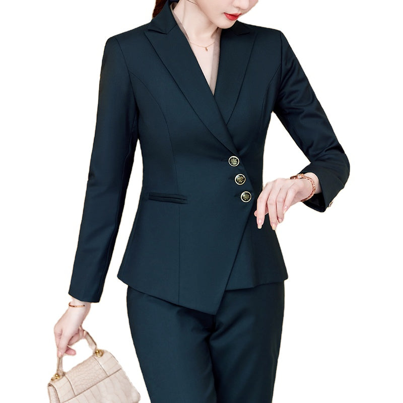 Hannah™ - Asymmetrical Blazer - Ferlora