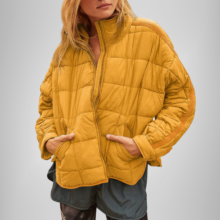Ferlora™ | Lightweight Compact Zip Puffer Jacket