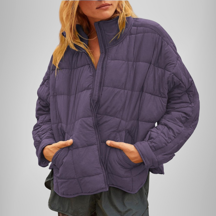 Ferlora™ | Lightweight Compact Zip Puffer Jacket