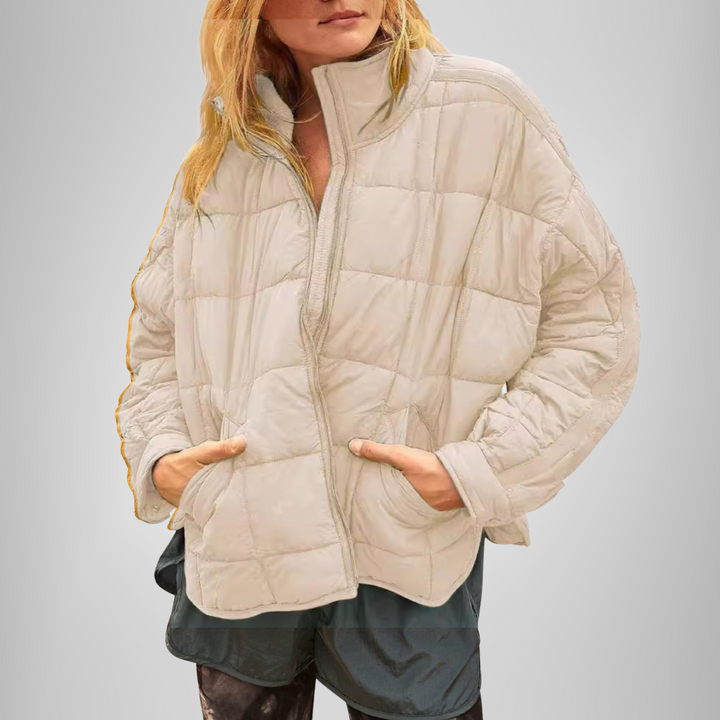 Ferlora™ | Lightweight Compact Zip Puffer Jacket