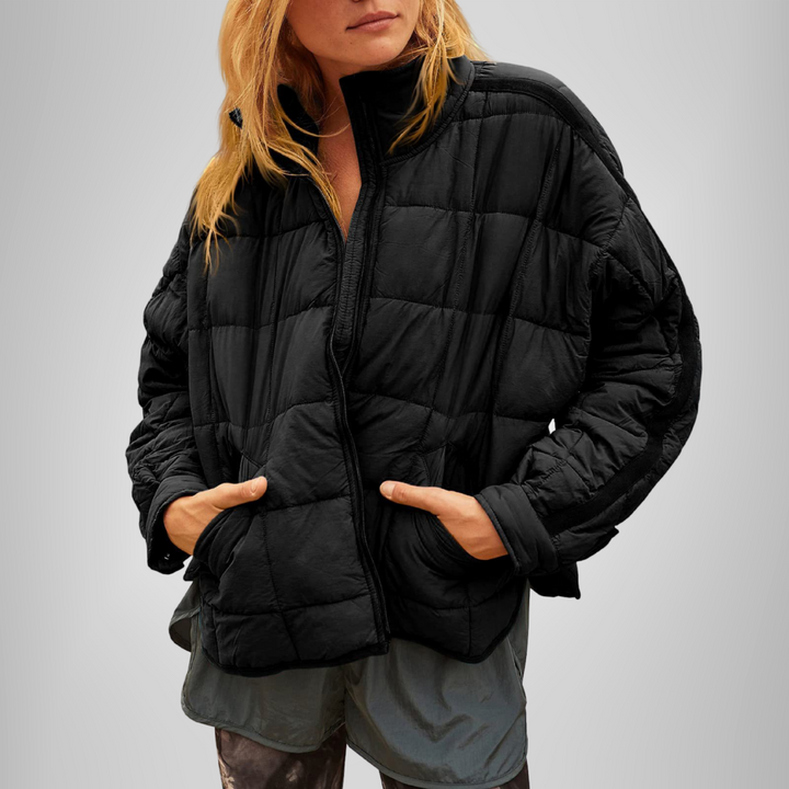 Ferlora™ | Lightweight Compact Zip Puffer Jacket