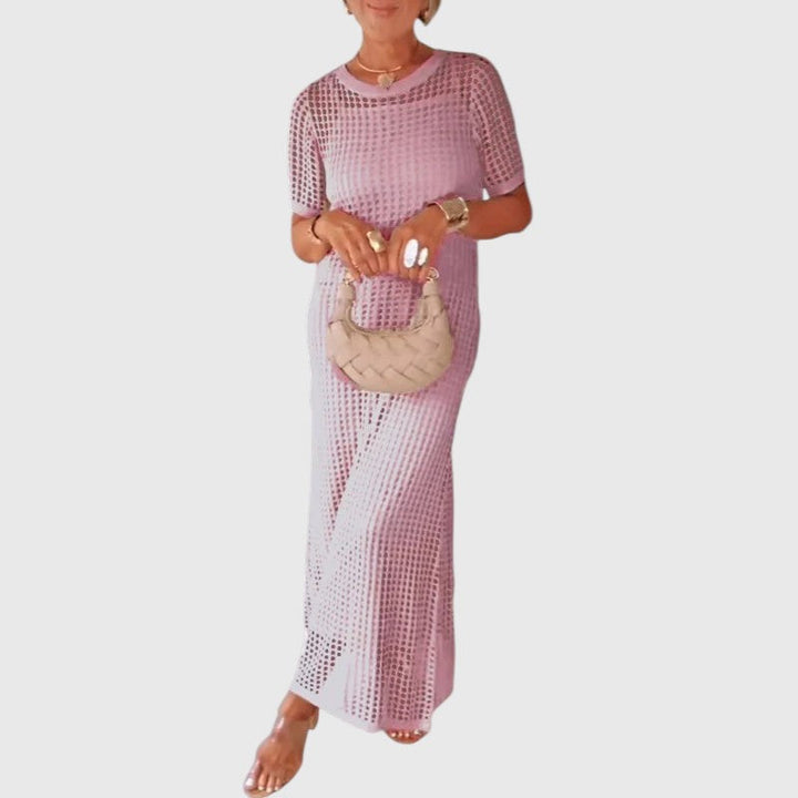 Ferlora™ | Cut-Out Layered Maxi Dress for Effortless Summer Style