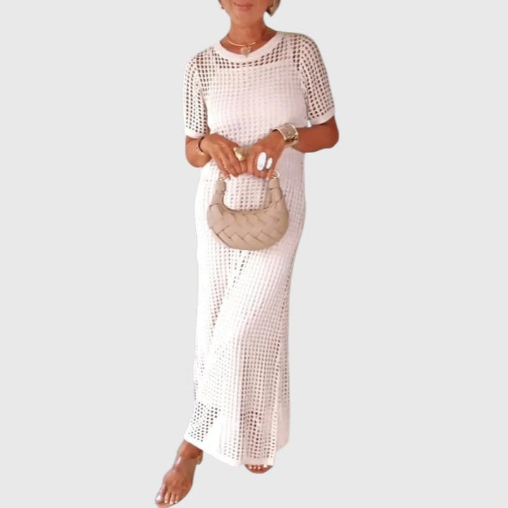 Ferlora™ | Cut-Out Layered Maxi Dress for Effortless Summer Style