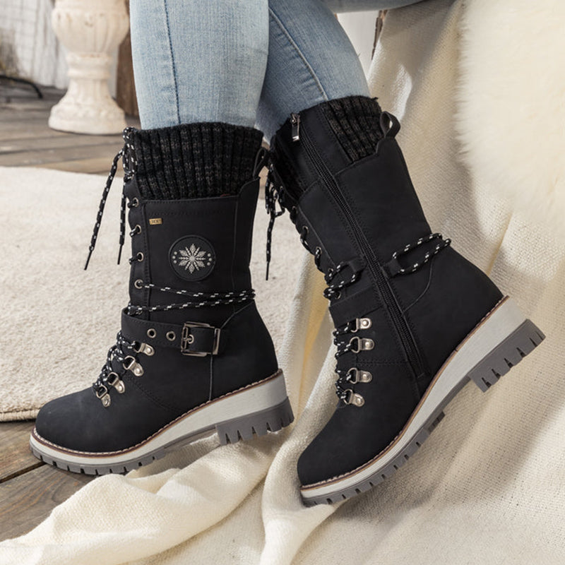 Myla™ – Knee-High Boots for Confident Winter Adventures