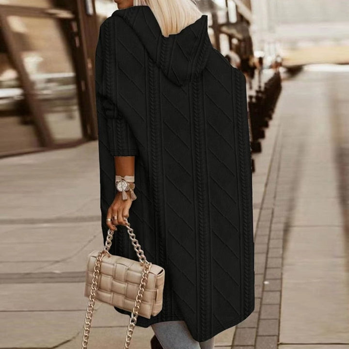 Ferlora™ |Hooded Cardigan for Cozy Everyday Elegance