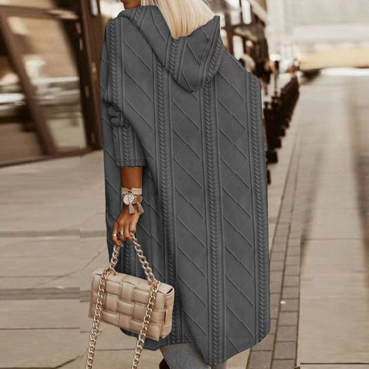 Ferlora™ |Hooded Cardigan for Cozy Everyday Elegance