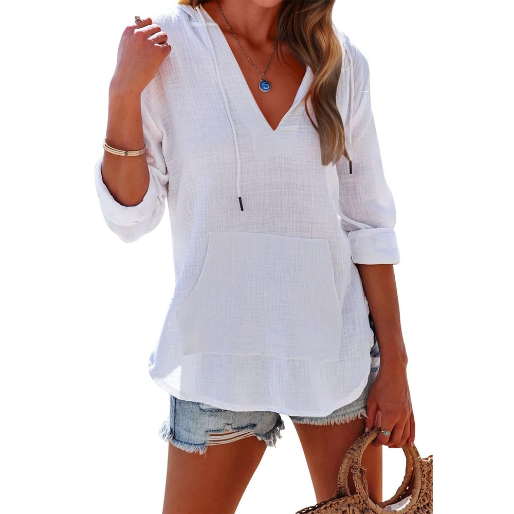 Ferlora™ | Maria Hooded Shirt - Ferlora